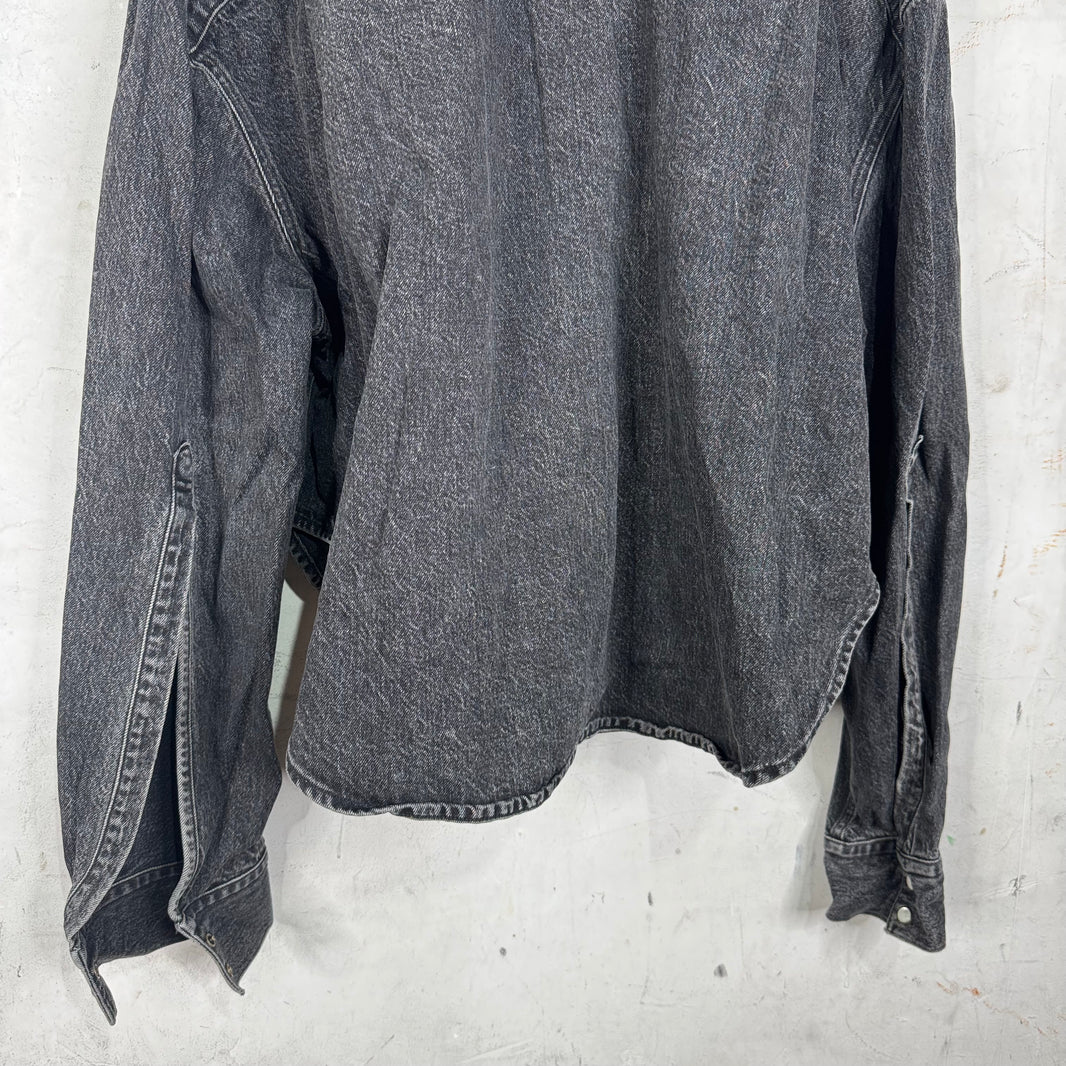 Vetements x Levis Western Snap Denim Overshirt