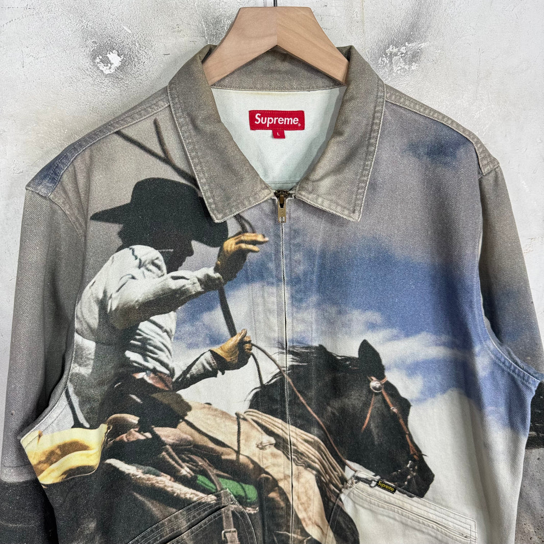 Supreme Cowboy Denim Work Jacket