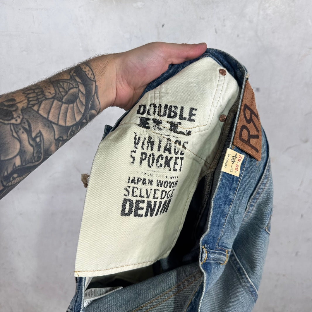 RRL Repaired Vintage 5 Pocket Jeans