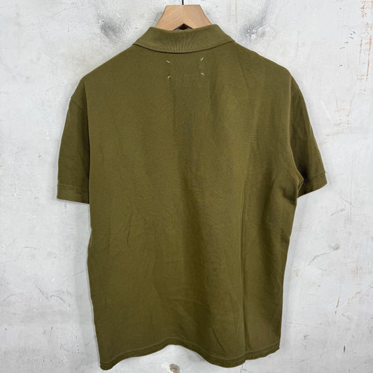 Margiela Olive Polo Shirt