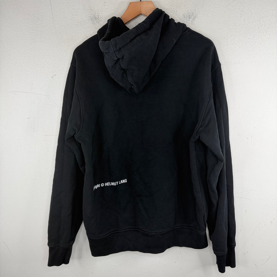 Helmut Lang Square HL Logo Hoodie