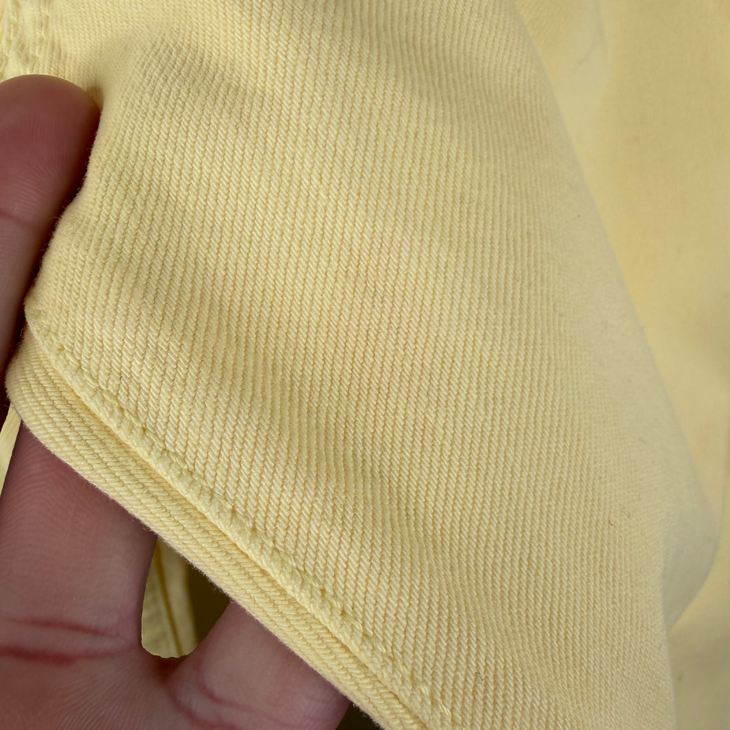 Prada Pastel Yellow Classic Fit Jeans