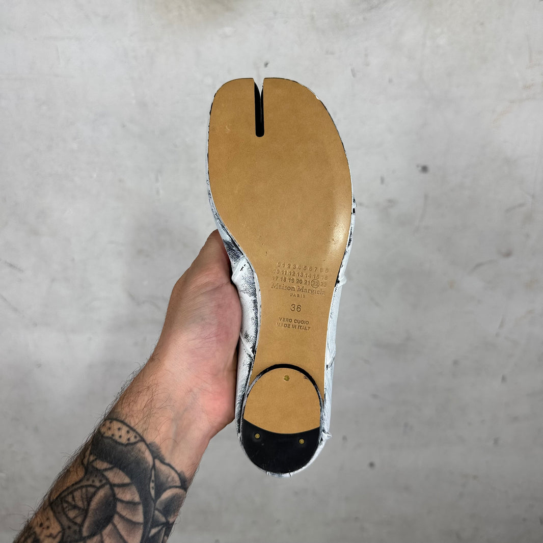 Margiela Painted Tabi Flats