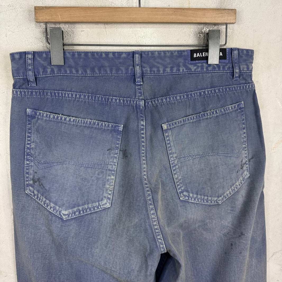 Balenciaga Japanese French Workwear Jeans