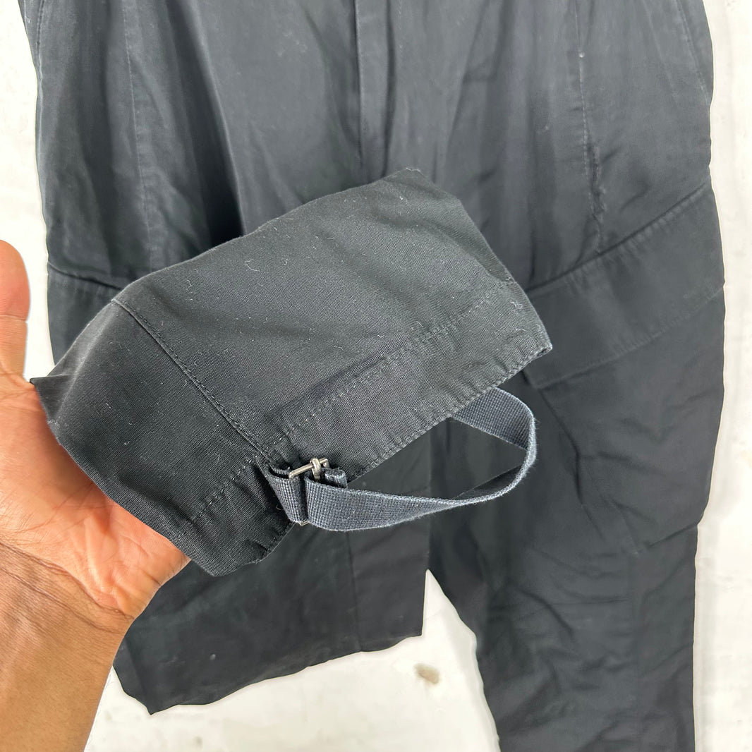 Givenchy Thin Black Cargo Pants