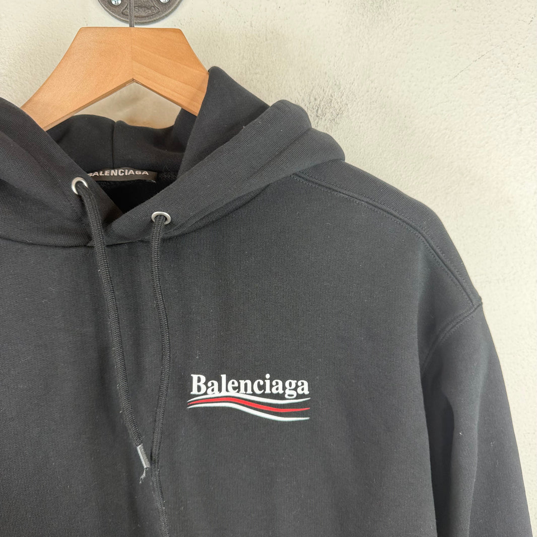 Balenciaga Black Campaign Hoodie