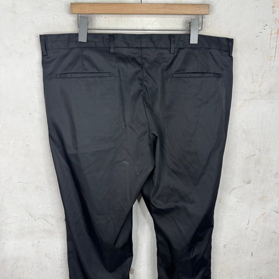 Prada Velcro Ankle Stap Nylon Pants