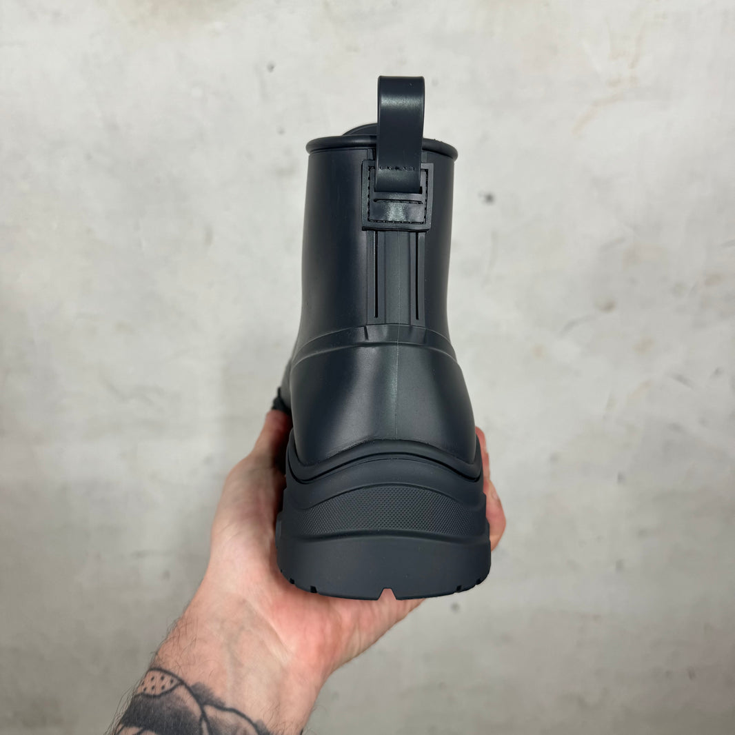 Dior Rubber Lace Up Boots