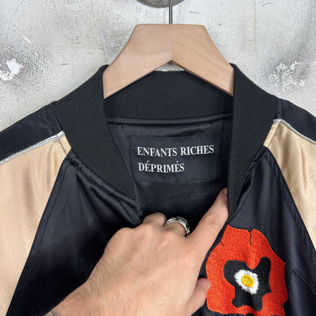 ERD Satin Chinese Rocks Souvenir Jacket