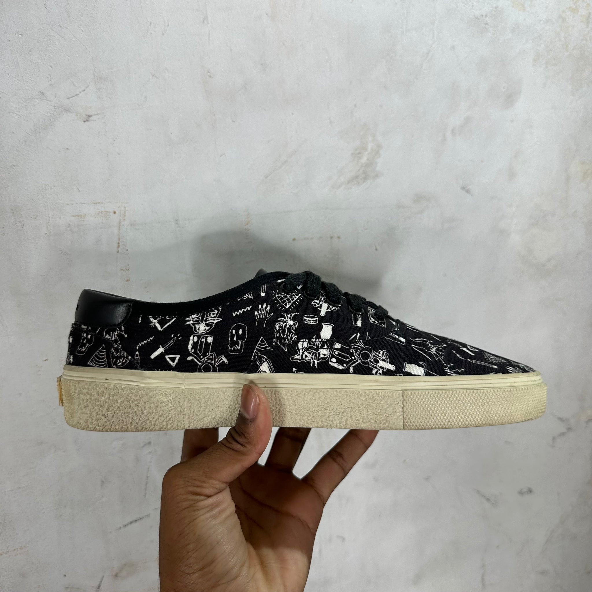 Saint Laurent Flat Motif Trainer