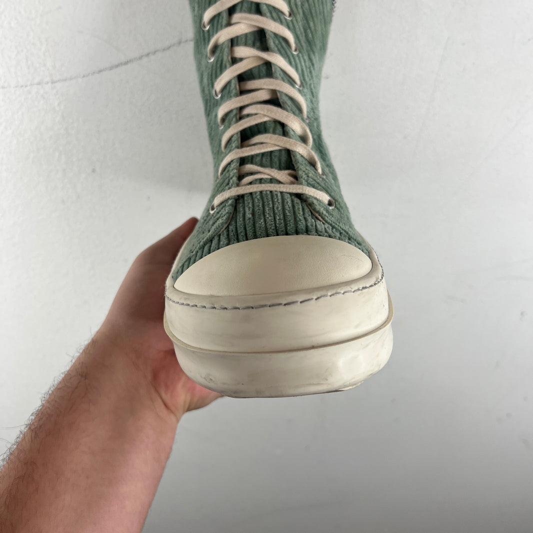 DRKSHDW Blue Corduroy Ramone Sneakers