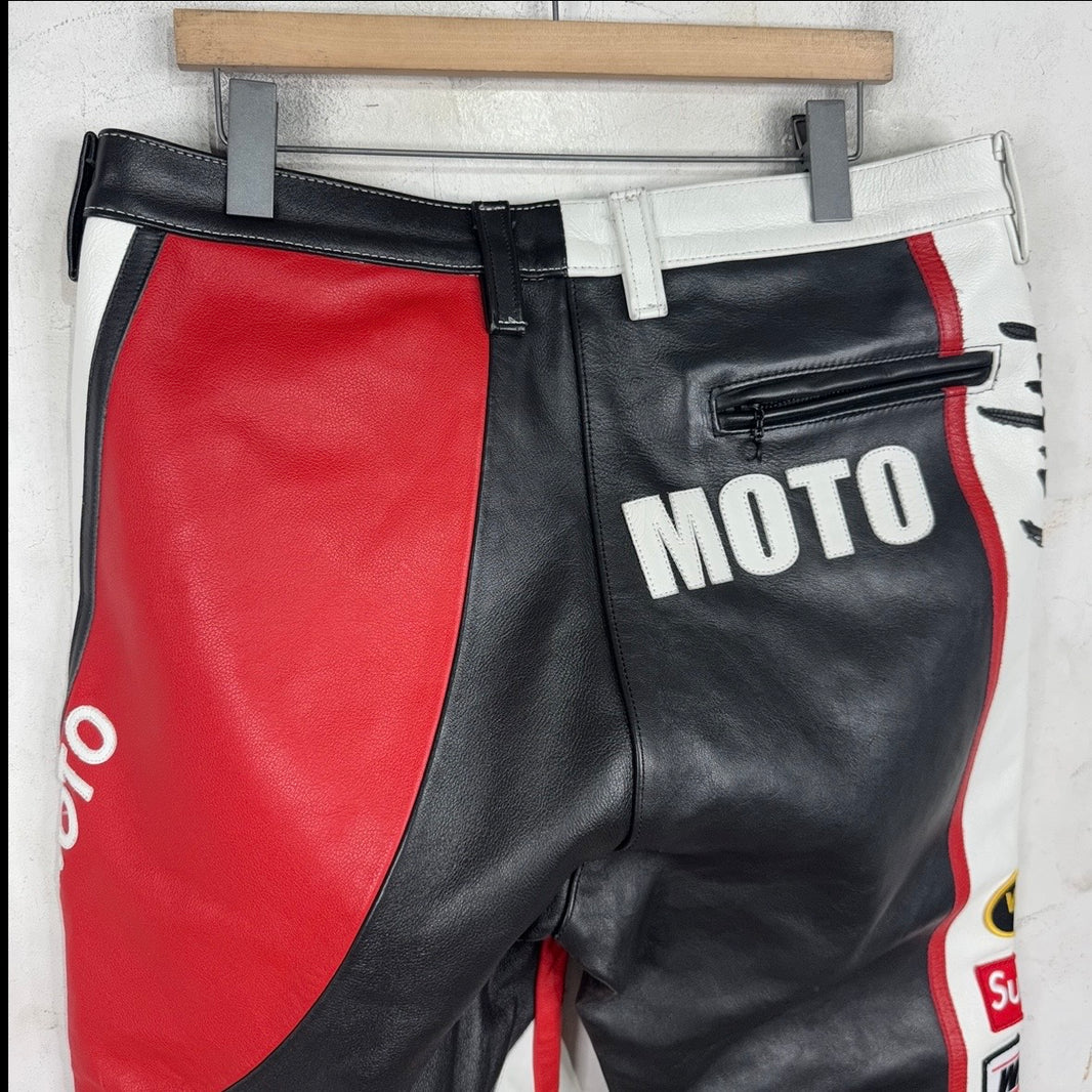 Supreme x Yohji Vanson Split Leather Pants