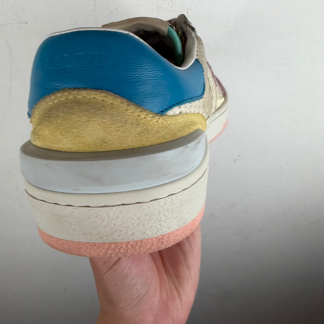 Lanvin Multicolor Clay Low Top Sneakers