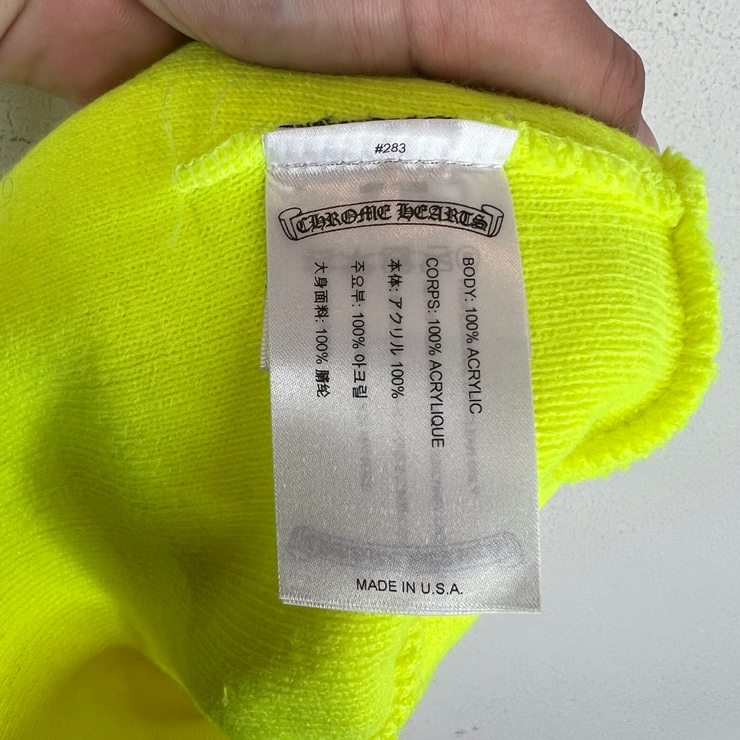 Chrome Hearts Neon Logo Beanie