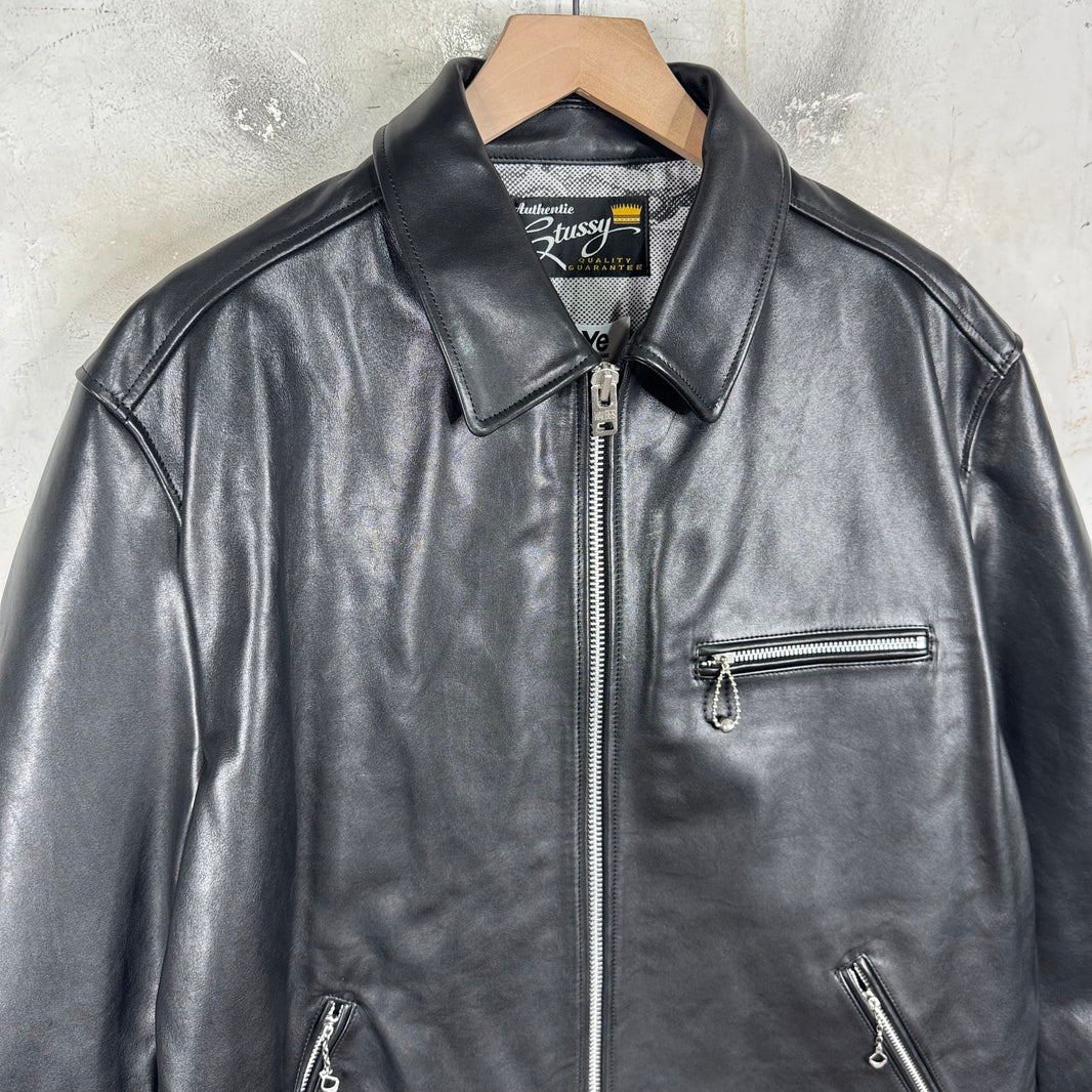 Stussy x Junya Leather Lined Jacket