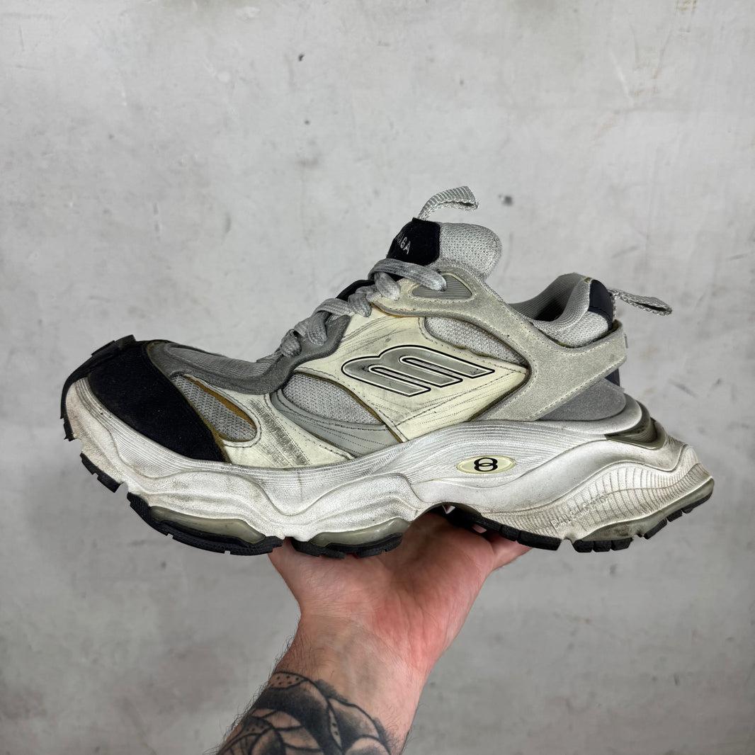 Balenciaga Grey Cargo Sneakers