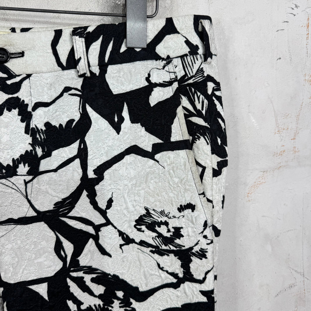 CDG Homme Plus Floral Pants