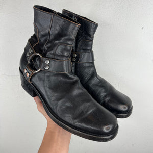 Balenciaga Harness Leather Boots