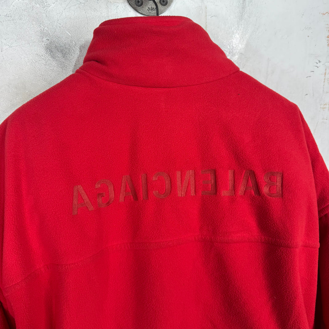 Balenciaga Reversible Puffer Fleece Jacket