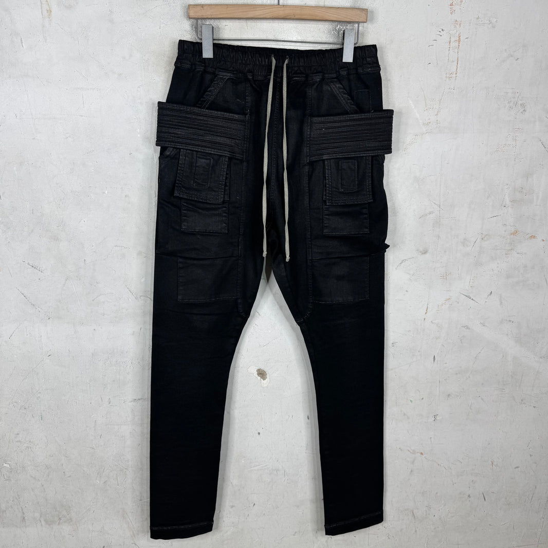 DRKSHDW Waxed Creatch Pants