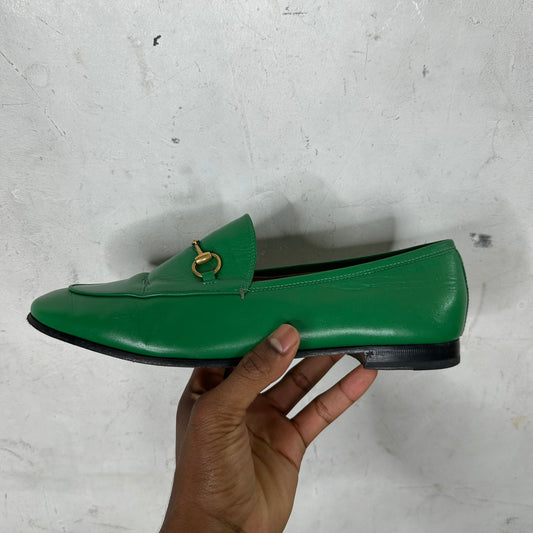 Gucci Horsebit Green Loafer