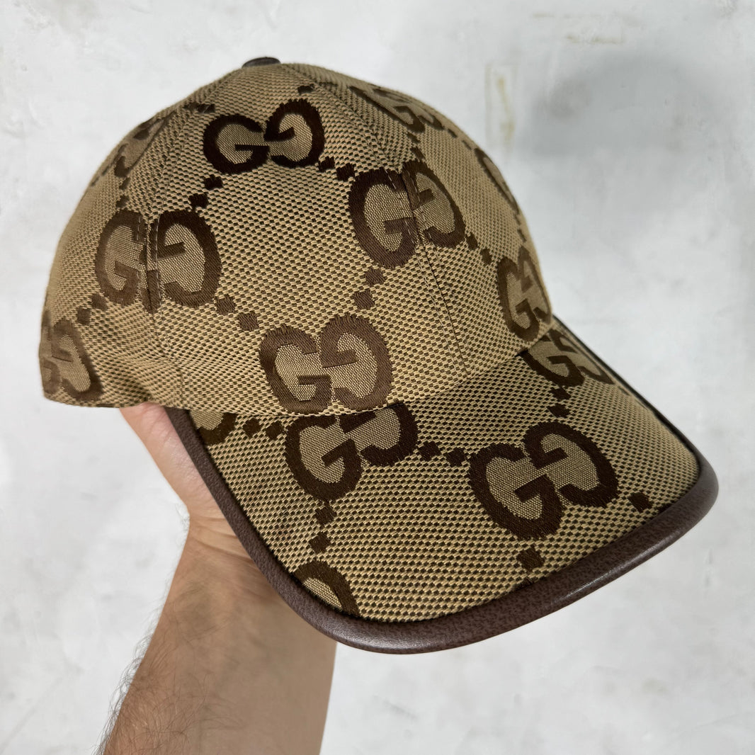 Gucci Large Woven Monogram Hat