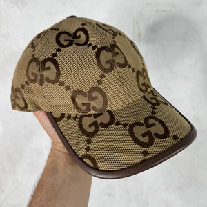 Gucci Large Woven Monogram Hat