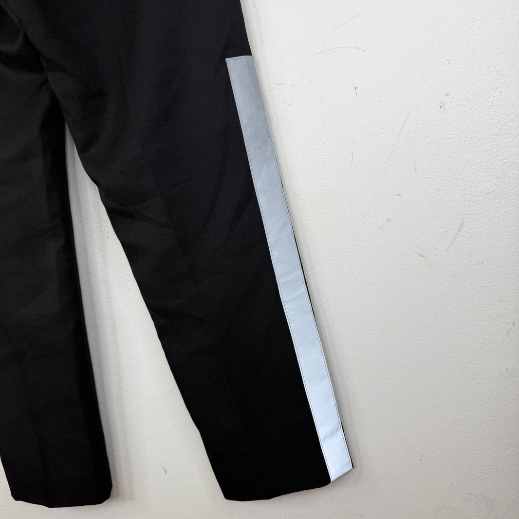 Junya Watanabe 3M Striped Buckleback Trousers