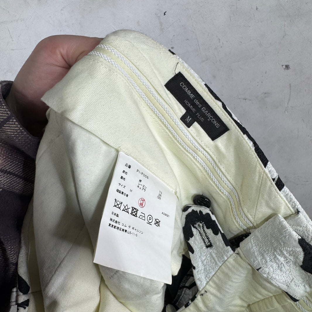 CDG Homme Plus Floral Pants