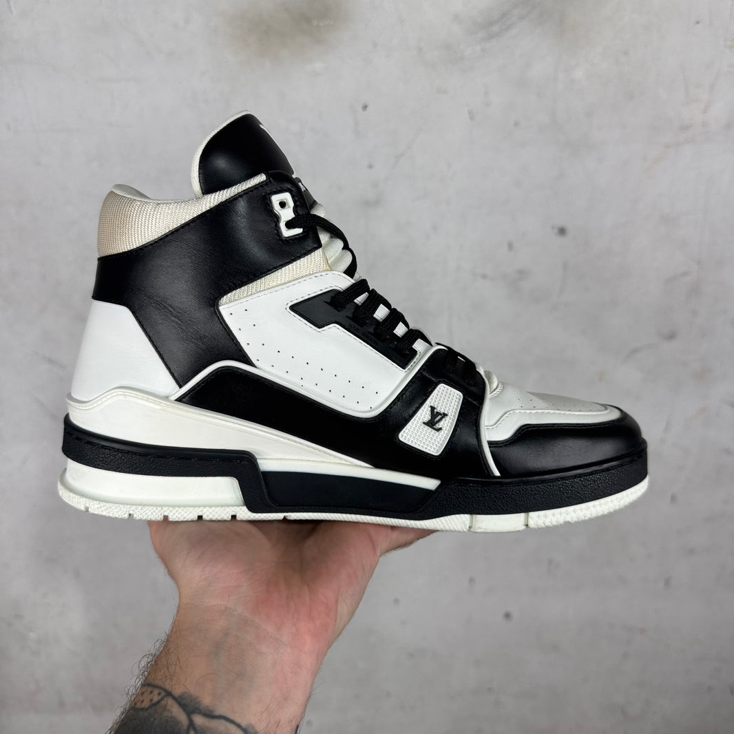 Louis Vuitton Black/White Mid Trainers