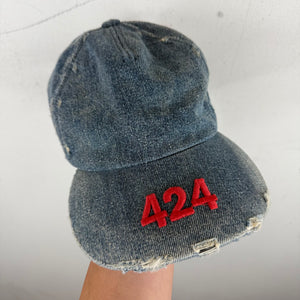 424 Denim Logo Hat