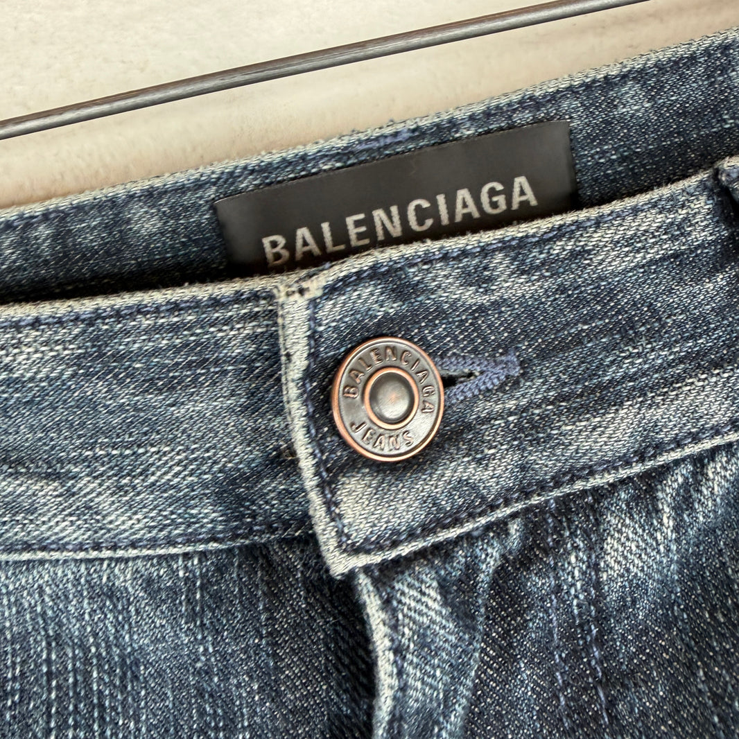 Balenciaga Double Leg Baggy Jeans