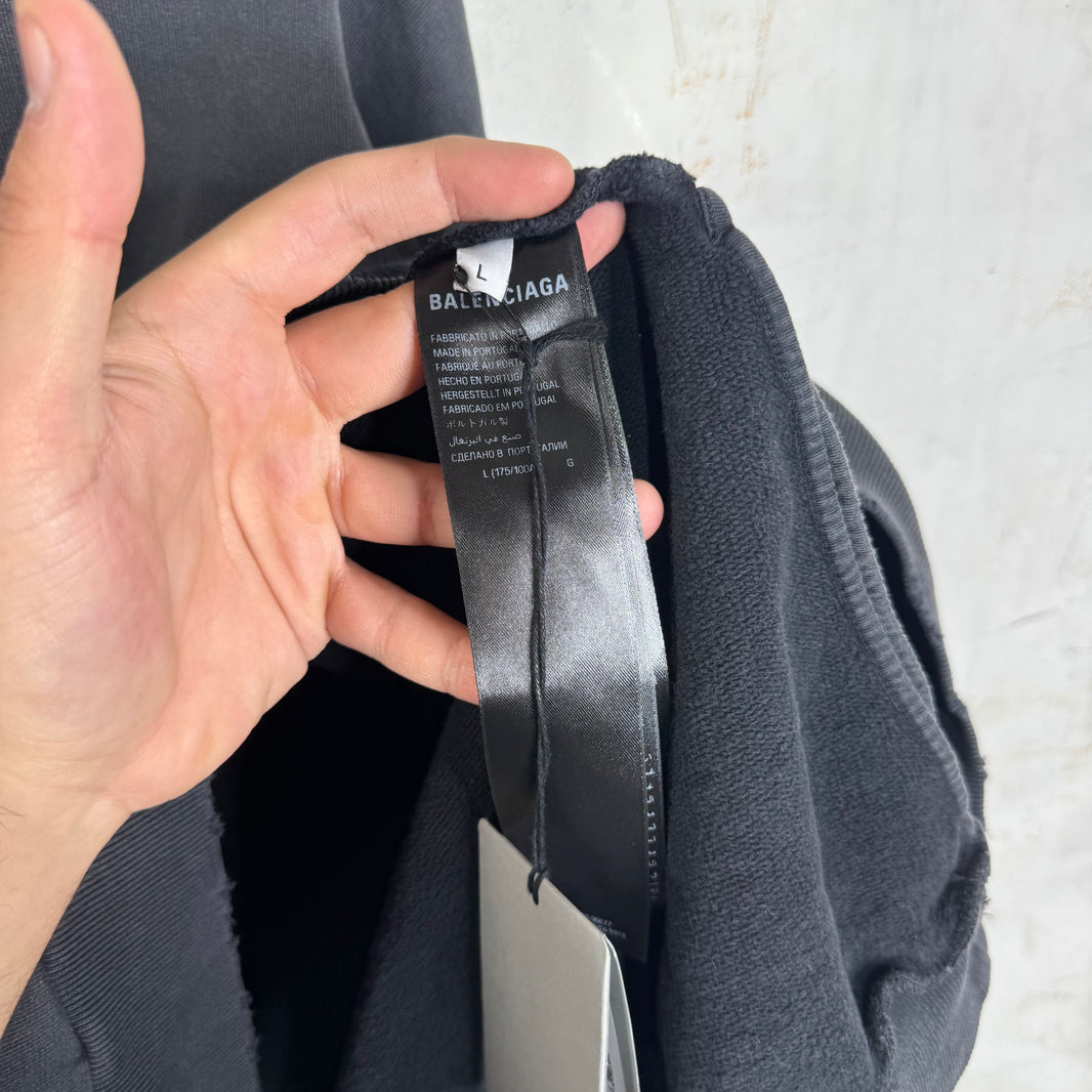Balenciaga Loop Logo Tape Hoodie