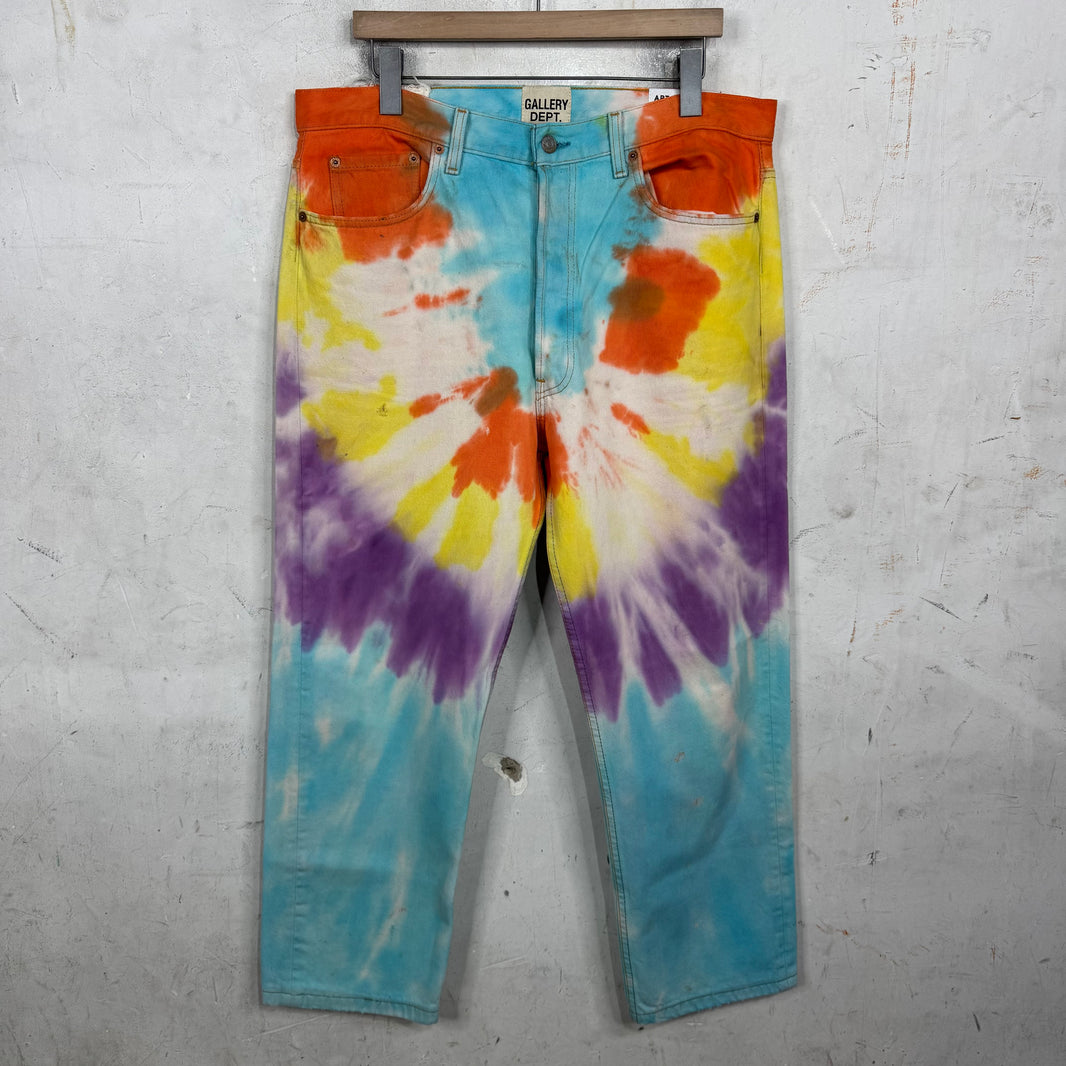 Gallery Dept Tie Dye Levi's Jeans