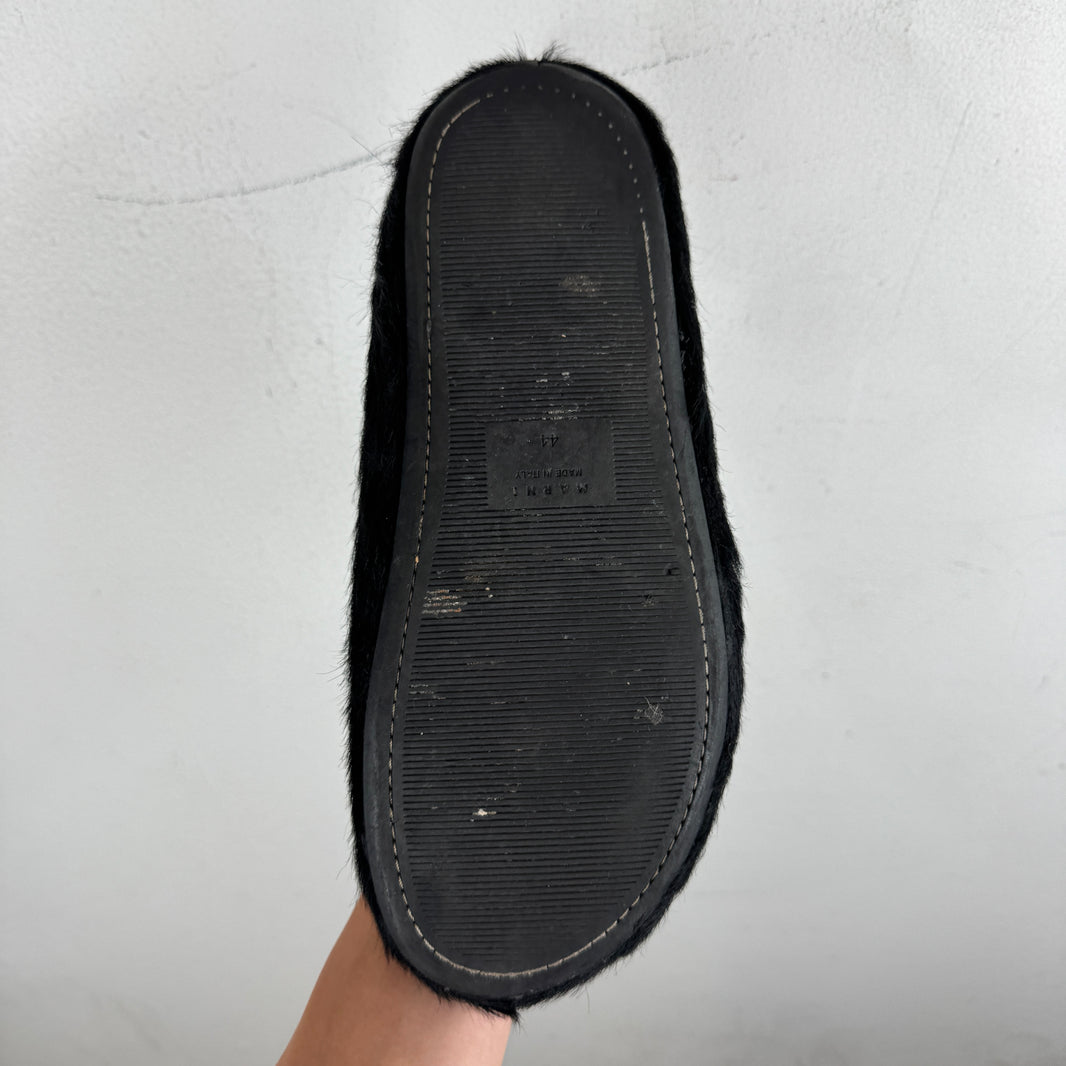 Marni Black Fussbett Mules
