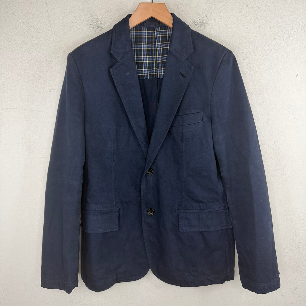 CDG Navy Cotton Blazer