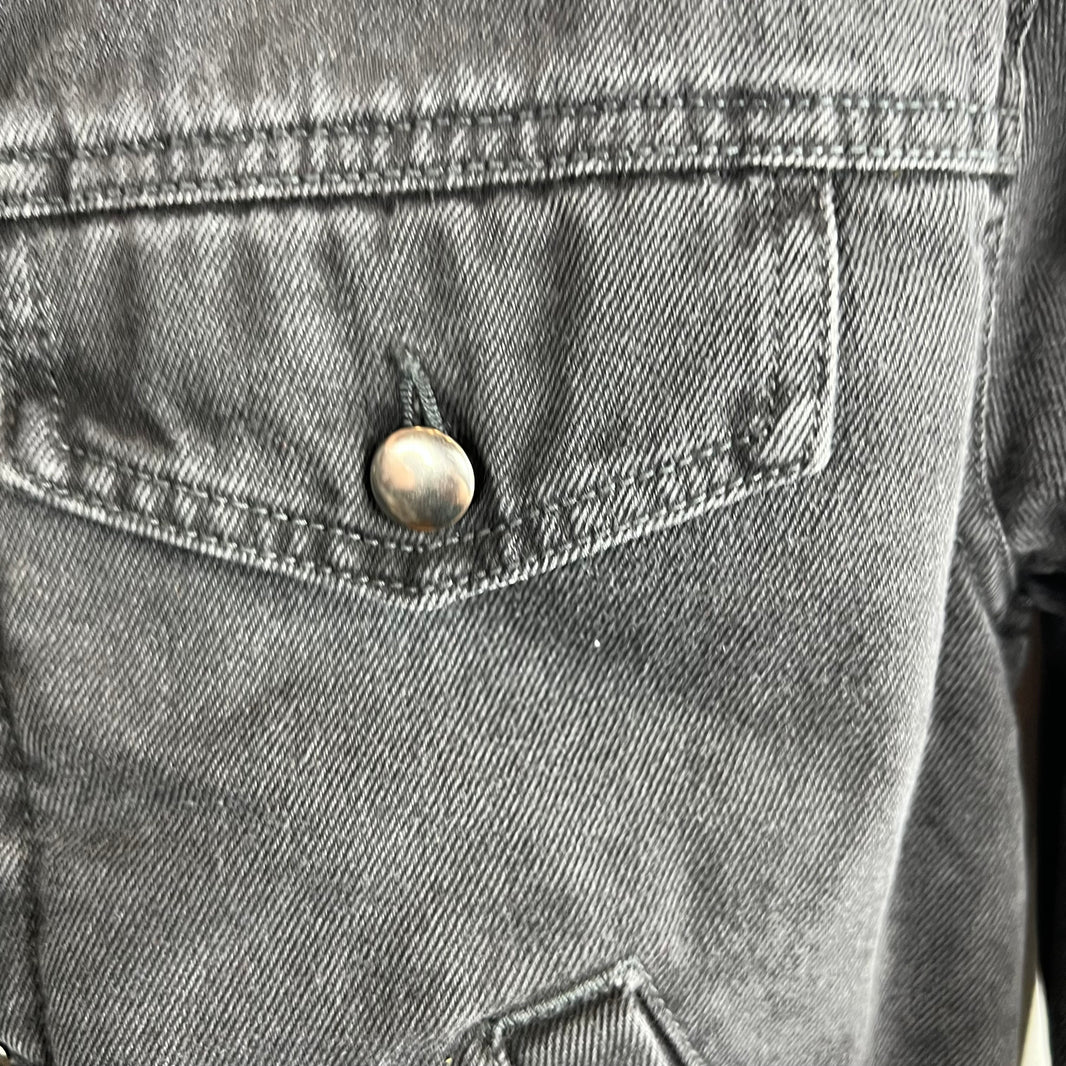 Ann Demeulemeester Black Trucker Jacket