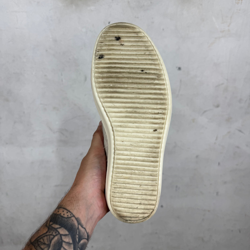 Rick Owens Ponyhair Cream Vans