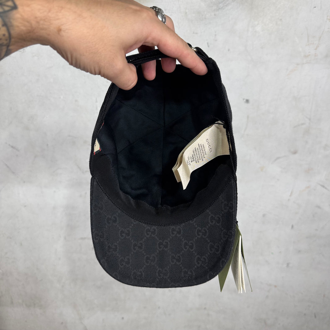 Gucci Monogram Patch Logo Hat New