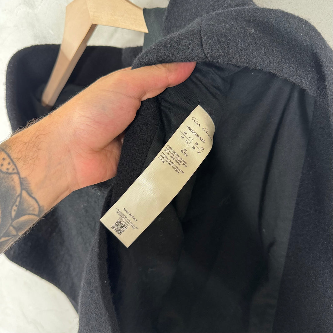 Rick Owens Porterville Wool Hood