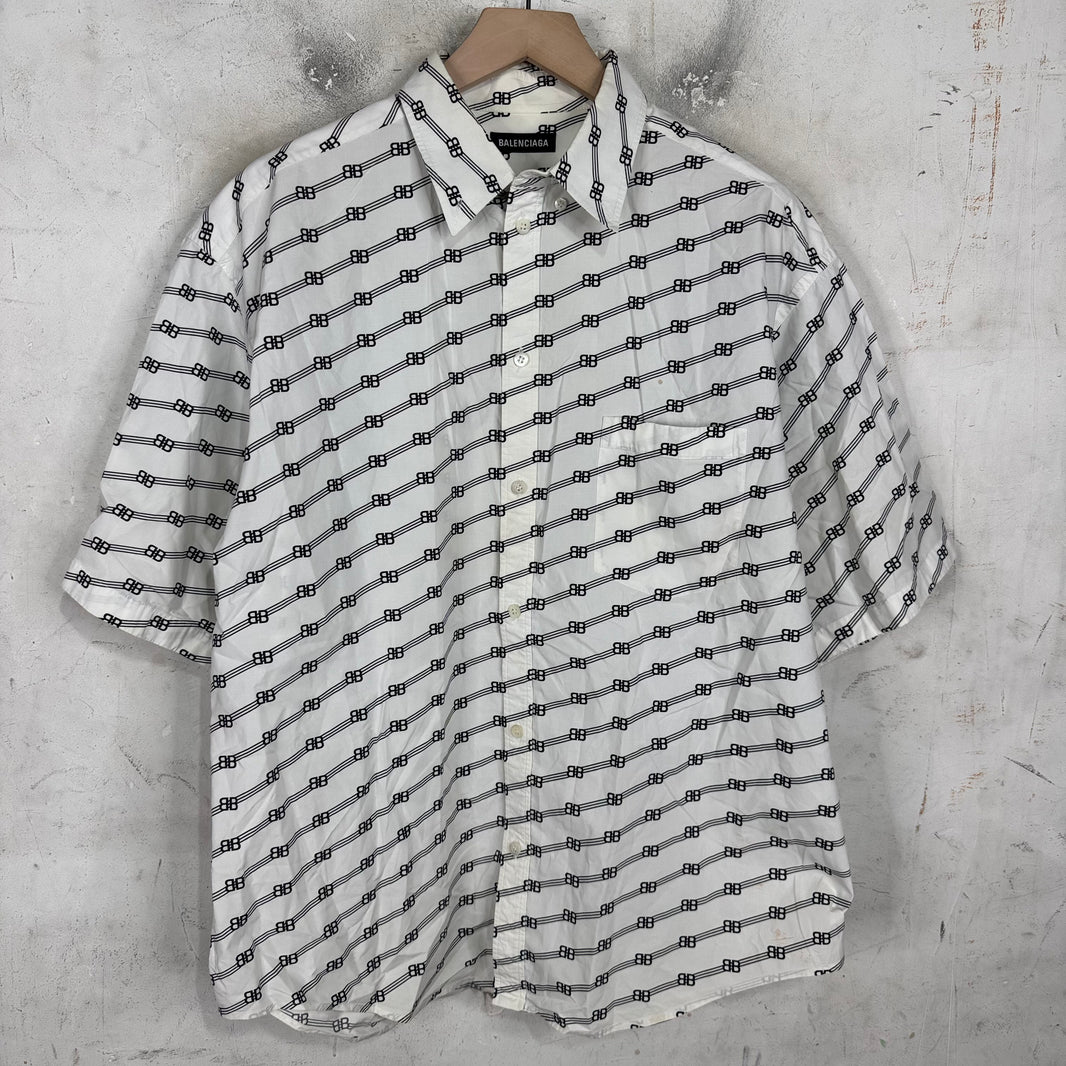 Balenciaga BB Striped SS Shirt