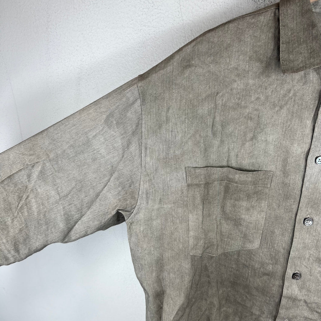 ERD Artist Embroidered L/S Button Up Shirt