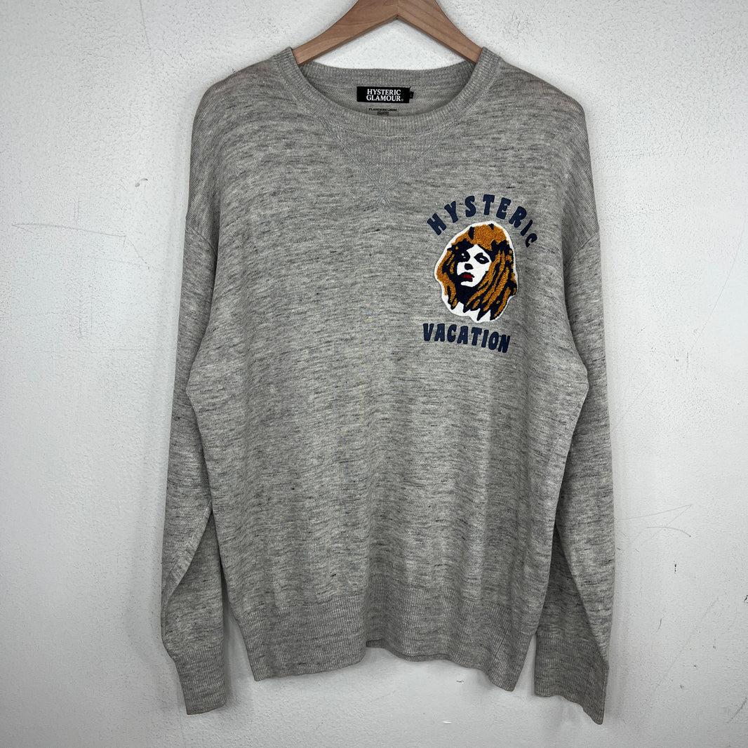 Hysteric Glamour Grey Linen Sweater