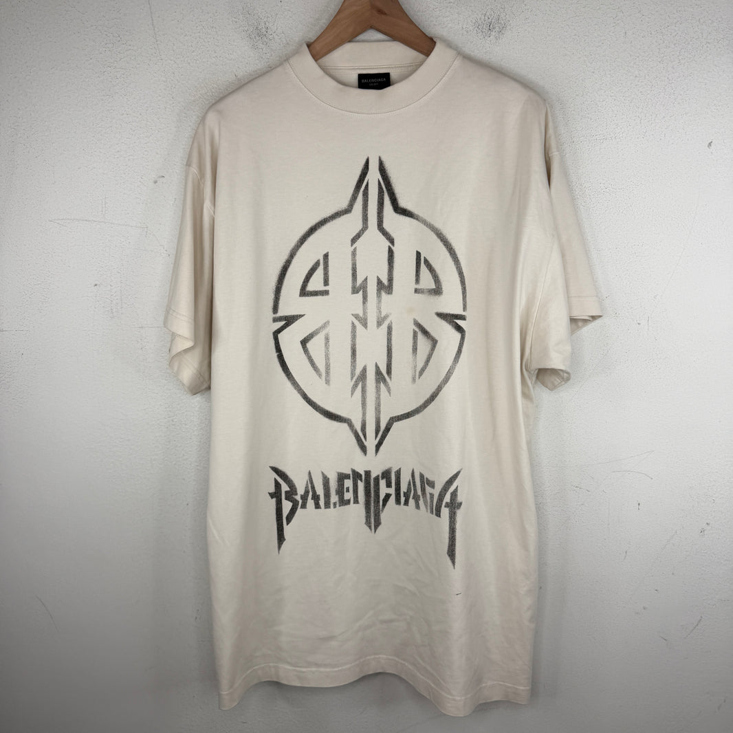 Balenciaga Metal BB Logo T-Shirt