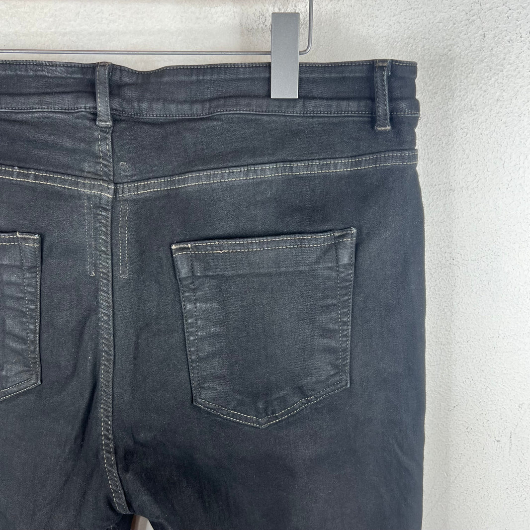 DRKSHDW Waxed Detroit Jeans