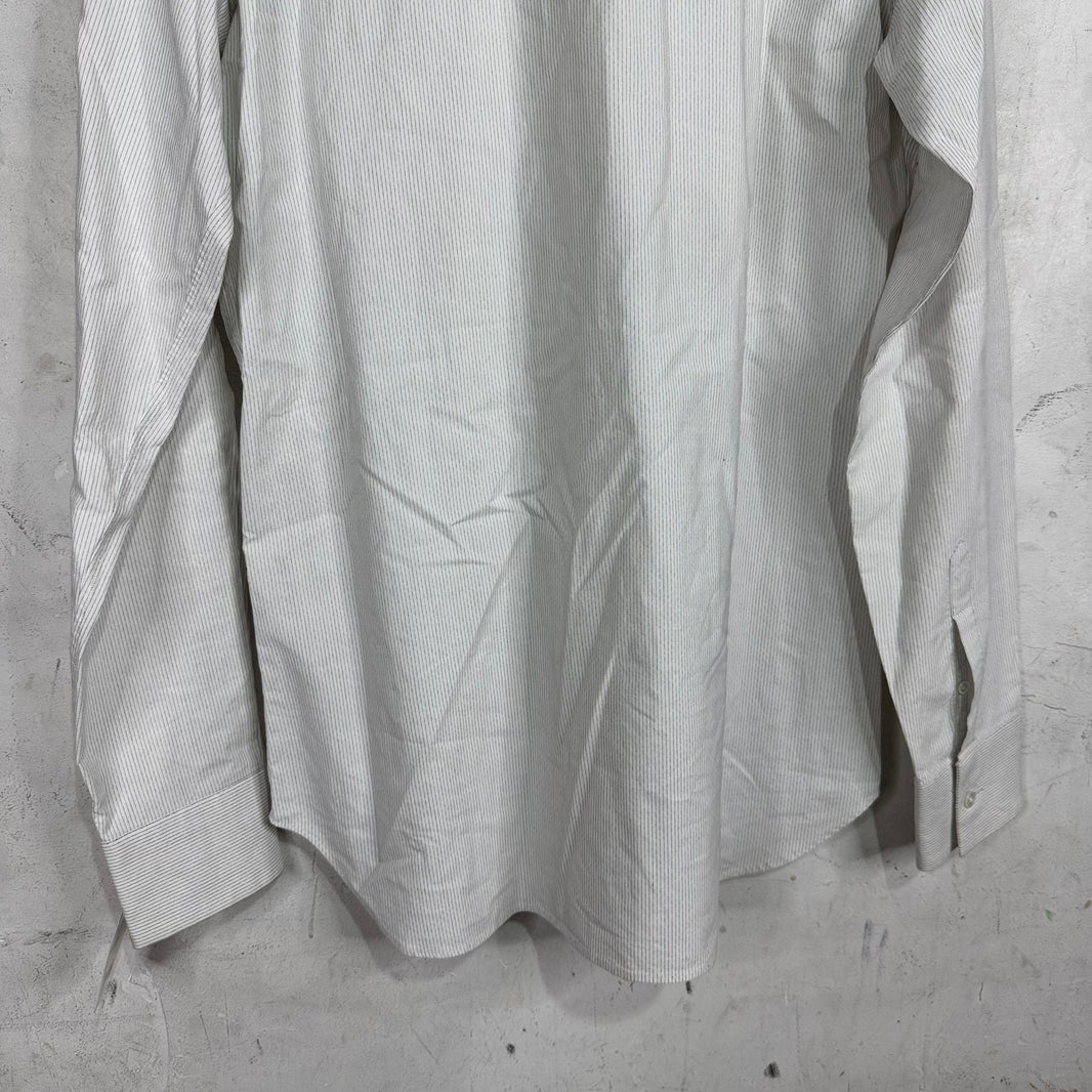 Ann Demeulemeester Dotted Stripe Button Up