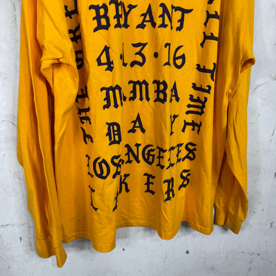 TLOP Yellow Unreleased Kobe Longsleeve T-Shirt