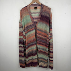 Needles Purple/Green Thin Cardigan