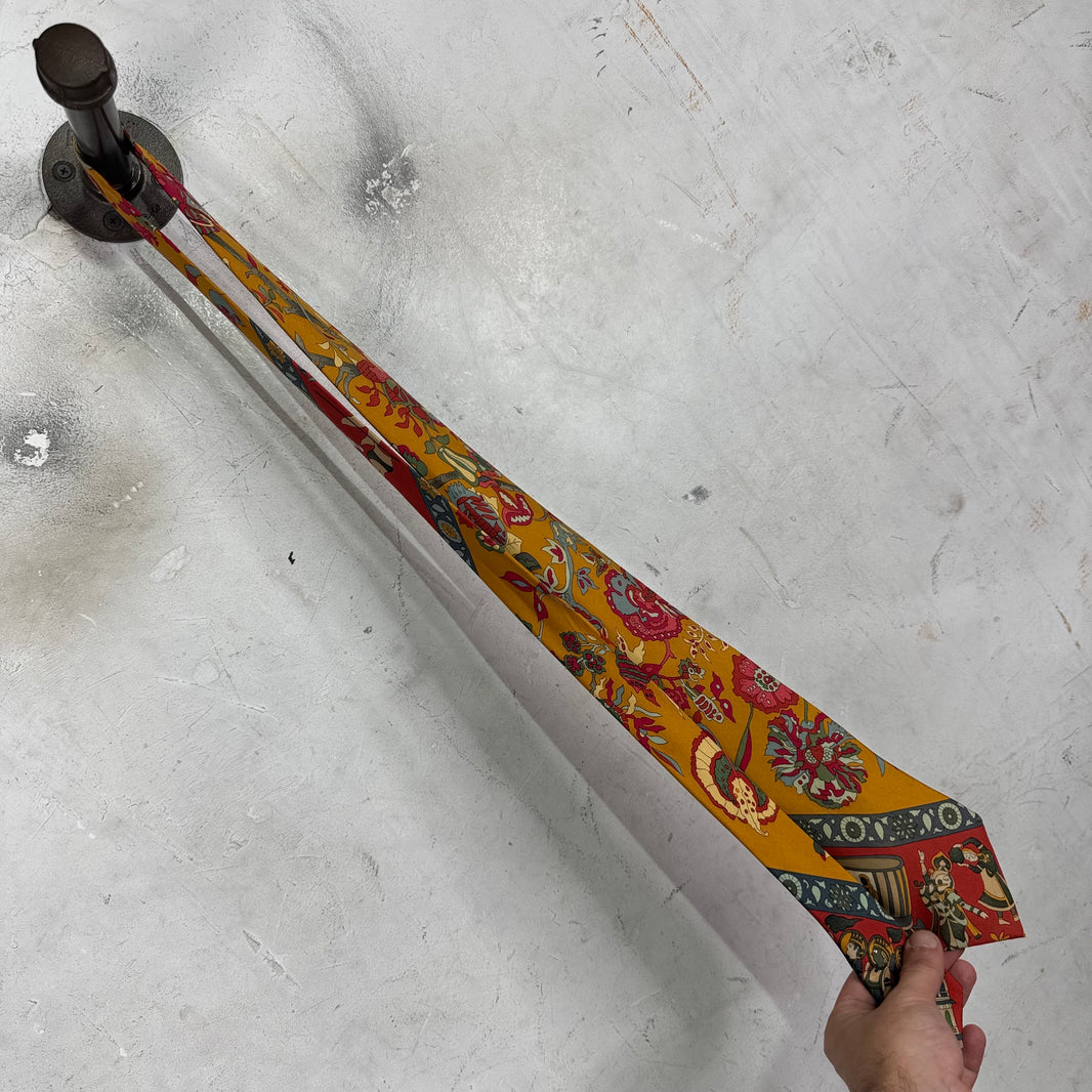 Hermes Art Deco Silk Tie