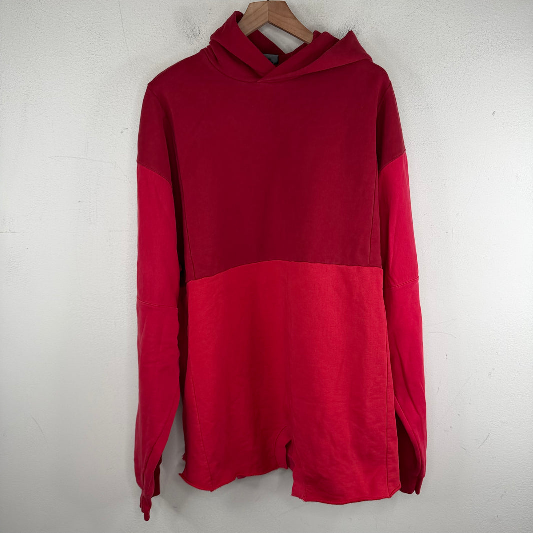 Balenciaga Limited Edition Red Rebuilt Hoodie